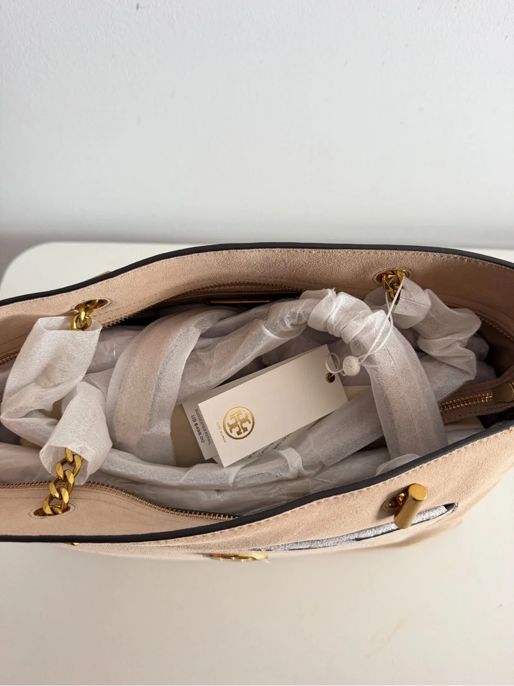Tory Burch soft suede